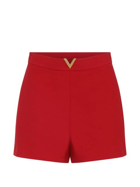 Valentino Garavani V-plaque shorts - Red - zdjęcie produktu nr 1