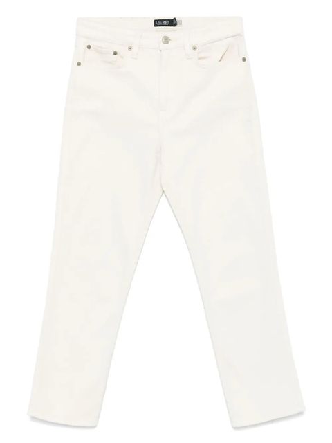 Lauren Ralph Lauren logo-patch jeans - Neutrals - zdjęcie produktu nr 1