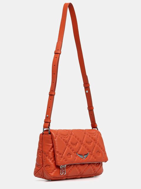 ZADIG&VOLTAIRE torebka skórzana kolor pomarańczowy LWBA04058 - zdjęcie produktu nr 2