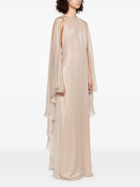 TOM FORD lurex maxi dress - Neutrals