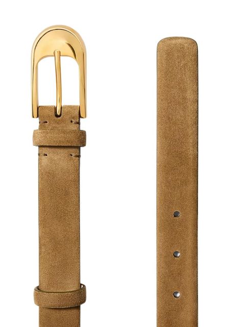 KHAITE leather belt - Neutrals - zdjęcie produktu nr 2