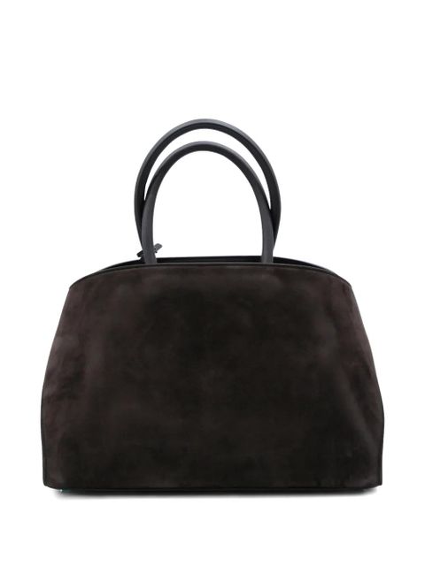 Ferragamo Hud leather tote bag - Brown - zdjęcie produktu nr 2