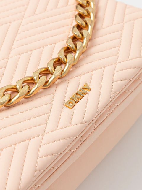 Dkny torebka skórzana