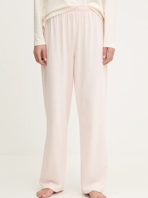 BOSS piżama damska kolor beżowy 50550217