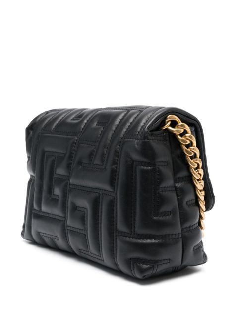 Balmain small 1945 quilted shoulder bag - Black