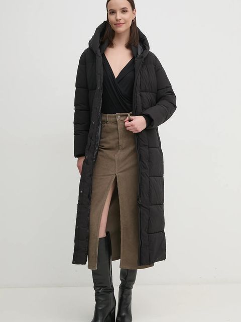 Sandro Ferrone kurtka damska kolor czarny zimowa - zdjęcie produktu nr 2