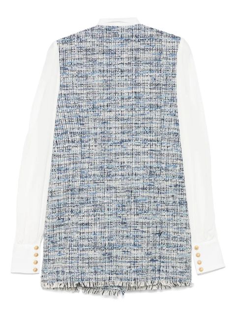 Balmain tweed mini dress - Blue - zdjęcie produktu nr 2