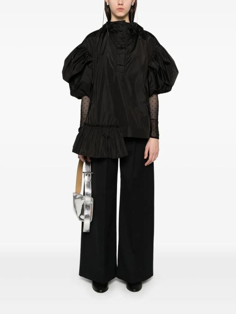 Simone Rocha wide-leg puddle trousers - Black - zdjęcie produktu nr 2