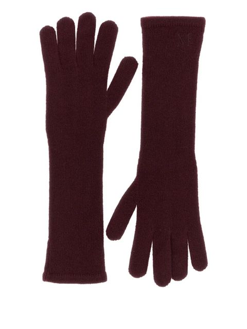 Max Mara logo gloves - Red - zdjęcie produktu nr 2