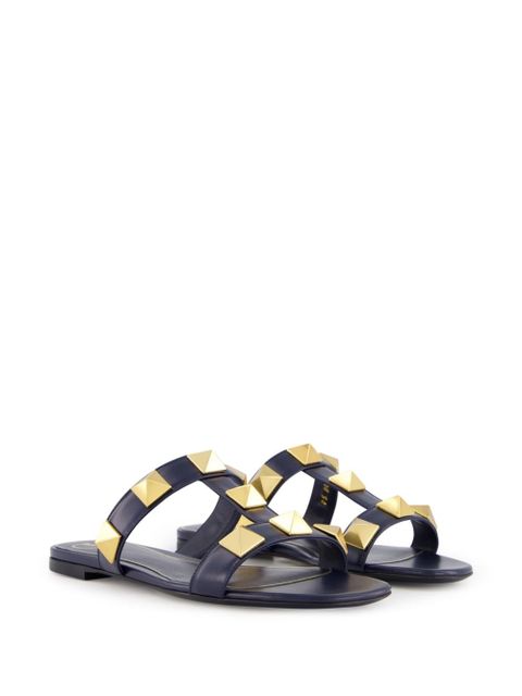 Valentino Garavani Roman Stud slides - Blue