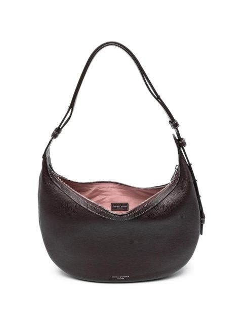 Aspinal Of London Hudson crescent crossbody bag - Brown