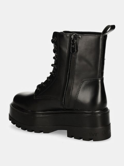 Calvin Klein Jeans workery FLATFORM HIGH LACE UP MG DL - zdjęcie produktu nr 2