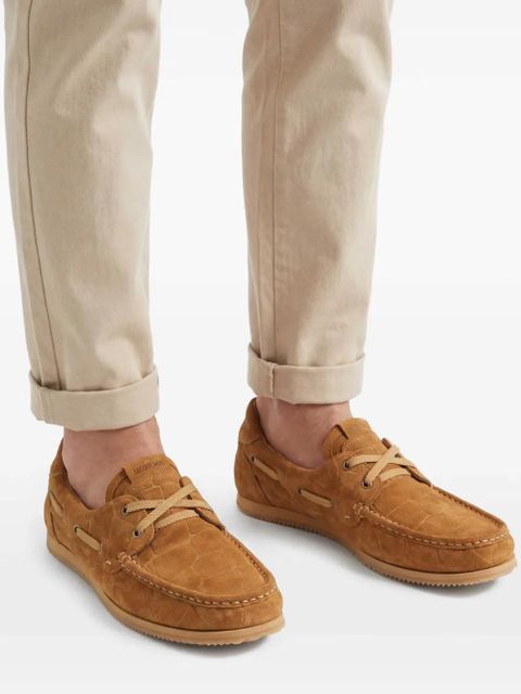 Jacquemus Les Batto boat shoes - Brown