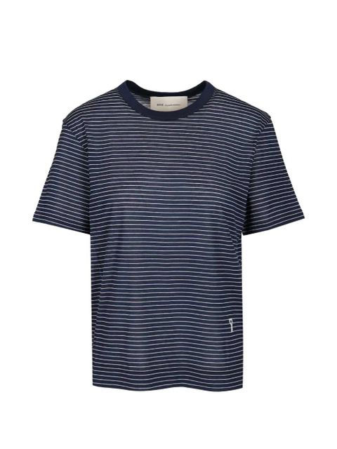 AMI Paris striped t-shirt - Blue - zdjęcie produktu nr 1