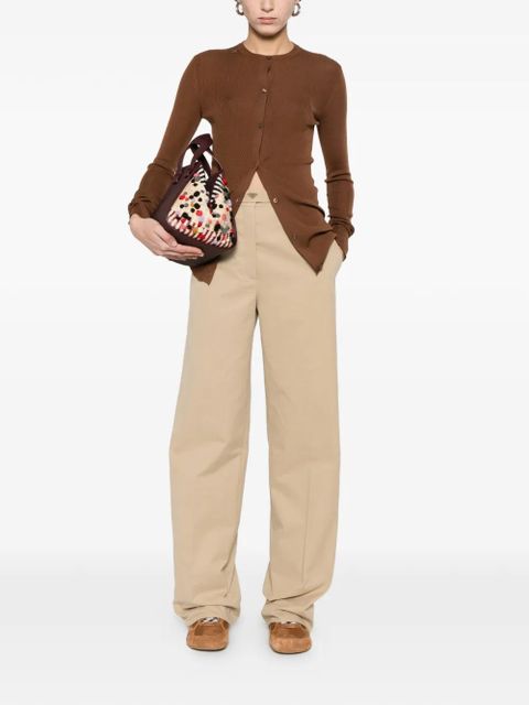 Prada straight-leg trousers - Neutrals - zdjęcie produktu nr 2