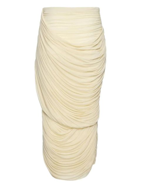 Magda Butrym draped skirt - Neutrals - zdjęcie produktu nr 1