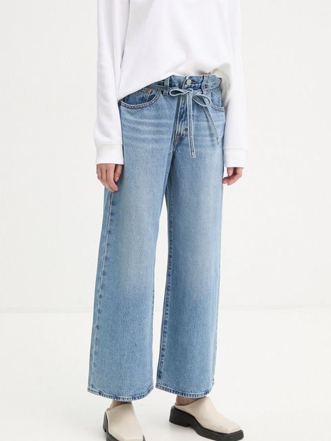 Levi's jeansy XL STRAIGHT damskie medium waist - zdjęcie produktu nr 1