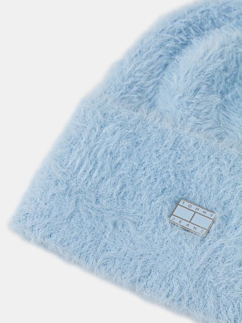 Tommy Jeans czapka kolor niebieski AW0AW17900 - zdjęcie produktu nr 2