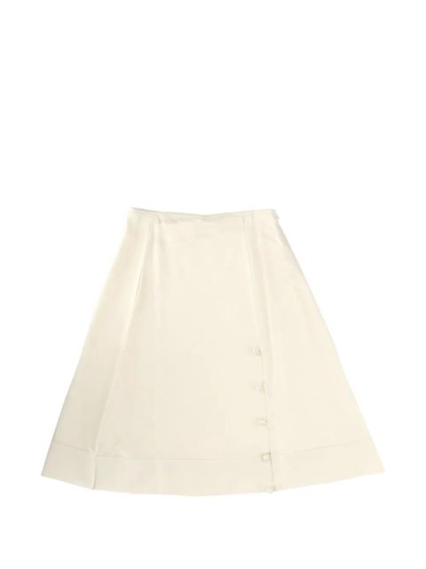 Jil Sander buttoned midi skirt - Neutrals - zdjęcie produktu nr 1