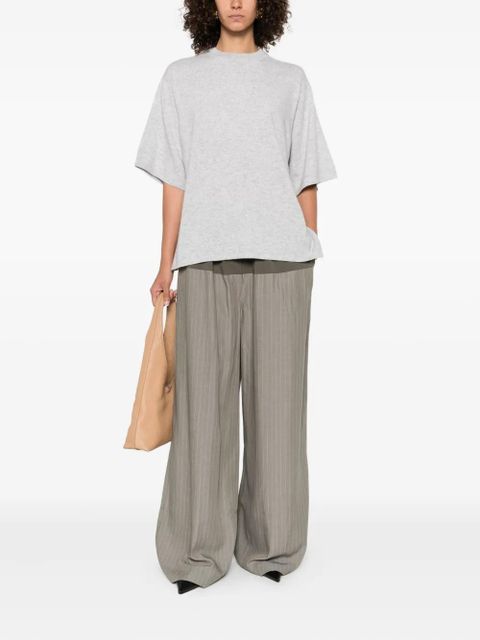 St. Agni short-sleeve cashmere T-shirt - Grey - zdjęcie produktu nr 2