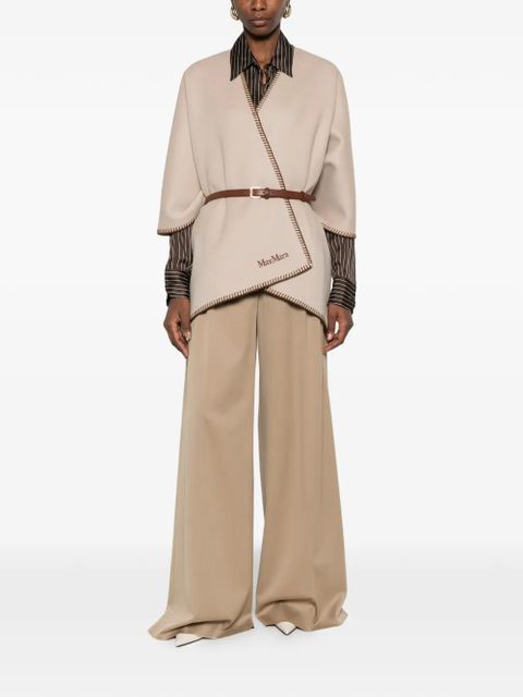 Max Mara Mxmquorum pleated pants - Brown - zdjęcie produktu nr 2