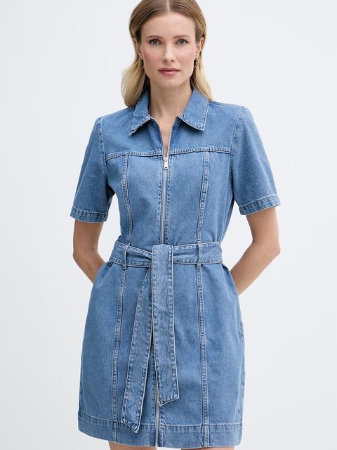 Calvin Klein Jeans sukienka jeansowa - zdjęcie produktu nr 1