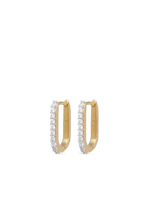 Missoma crystal-embellished earrings - Gold - zdjęcie produktu nr 1