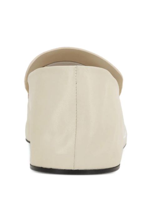 Jil Sander leather loafers - White - zdjęcie produktu nr 2