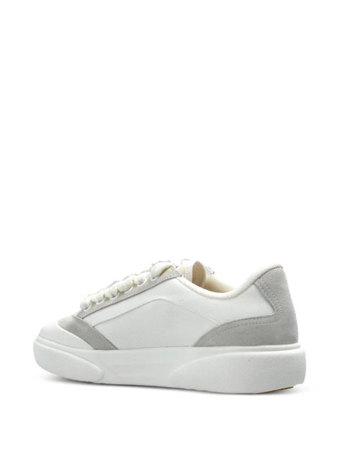 Casablanca suede-panel lace-up sneakers - White - zdjęcie produktu nr 2