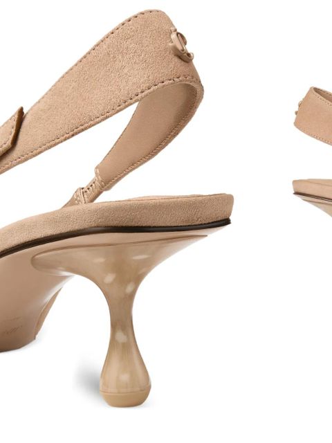Jimmy Choo Amel pointed slingback pumps - Neutrals - zdjęcie produktu nr 2