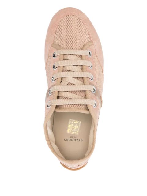 Givenchy lace-up panelled sneakers - Neutrals
