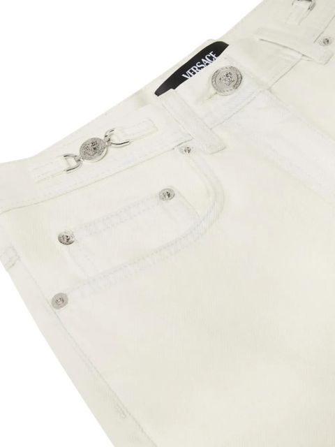 Versace cotton jeans - White