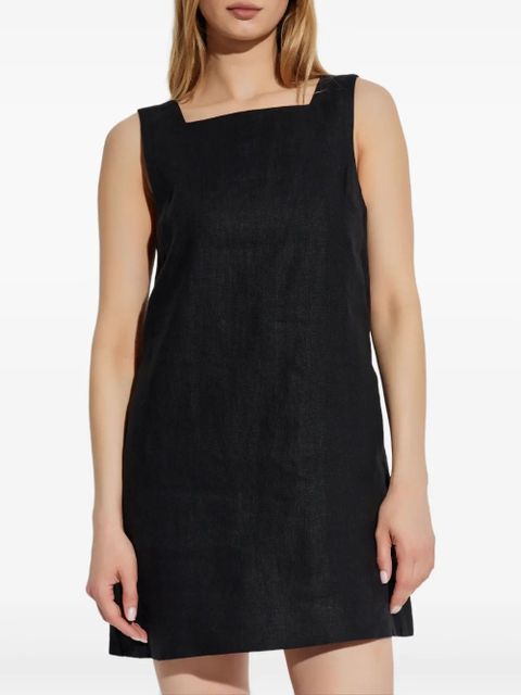 Posse linen mini dress - Black - zdjęcie produktu nr 2