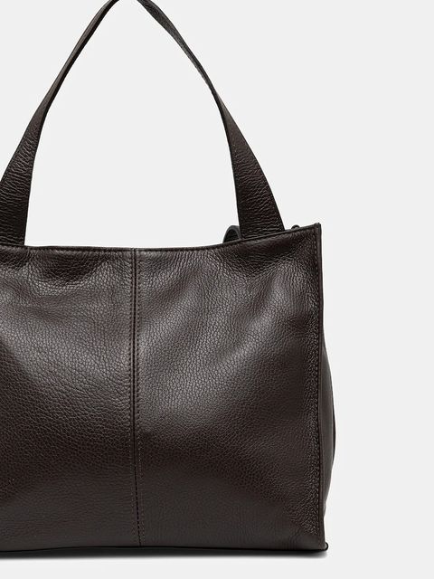 Answear.LAB torebka skórzana kolor brązowy - zdjęcie produktu nr 2