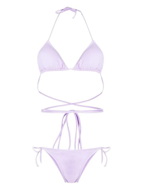 Reina Olga Miami lurex bikini set - Purple - zdjęcie produktu nr 1