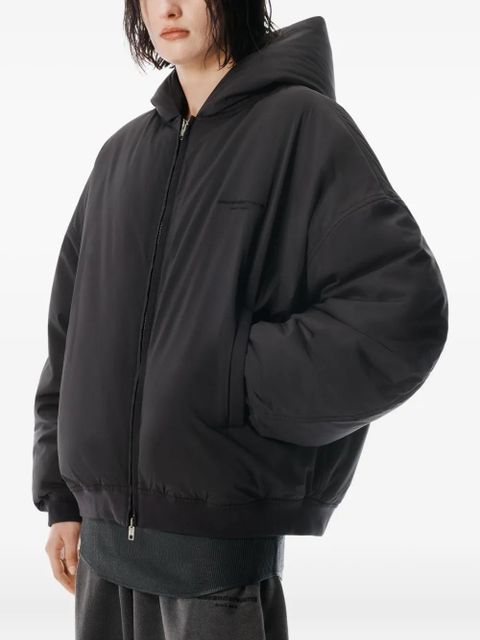 Alexander Wang hooded puffer jacket - Black