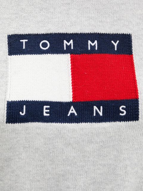 Tommy Jeans sweter damski kolor szary DW0DW21690