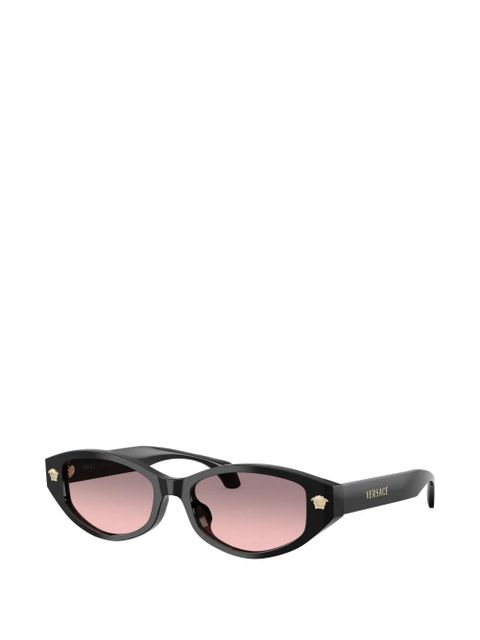Versace Eyewear medusa geometric sunglasses - Black - zdjęcie produktu nr 2