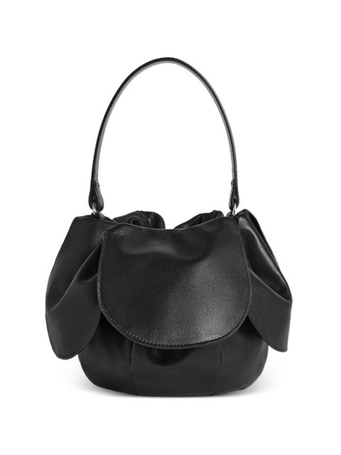 Simone Rocha flower-petal shoulder bag - Black - zdjęcie produktu nr 1