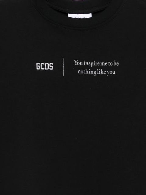 GCDS graphic T-shirt - Black