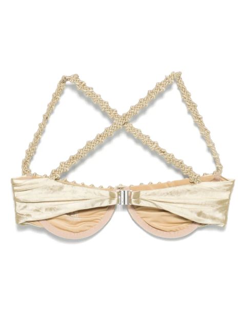 Isa Boulder Challenger bikini top - Gold