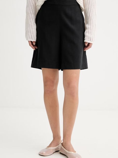 Marc O'Polo szorty damskie z dodatkiem lnu - zdjęcie produktu nr 1