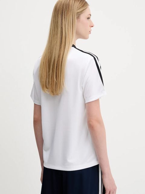 adidas Originals t-shirt Jacquard Tee damski kolor biały JV9647