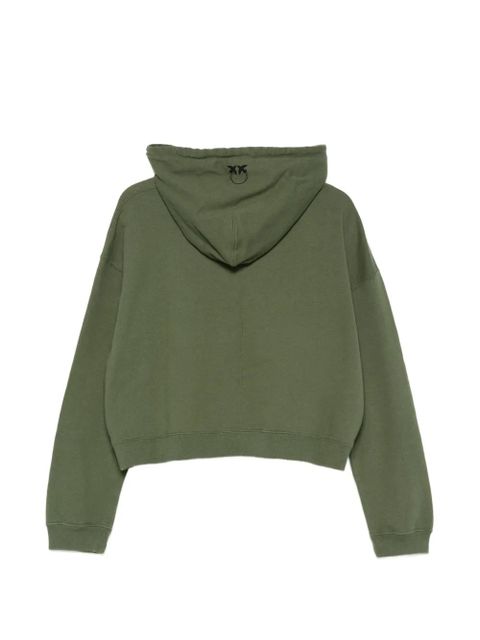 PINKO Velleja logo-detail hoodie - Green - zdjęcie produktu nr 2