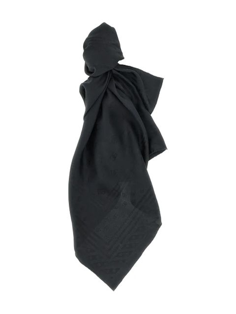 Dolce & Gabbana logo-print scarf - Black
