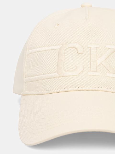 Calvin Klein czapka z daszkiem bawełniana - zdjęcie produktu nr 1