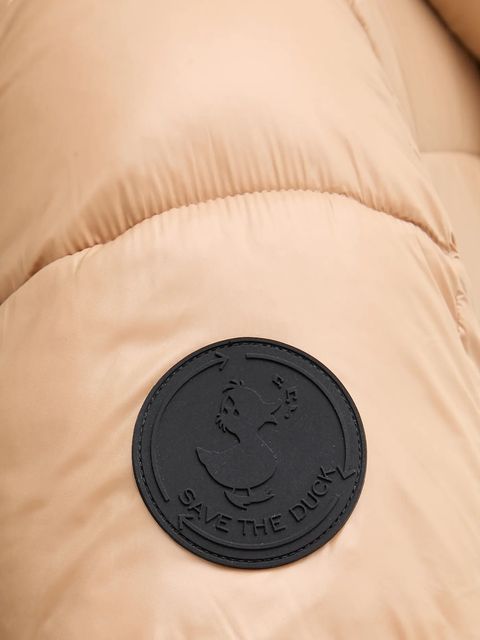 Save The Duck kurtka ISABEL kolor beżowy przejściowa D45510W.LOVE21