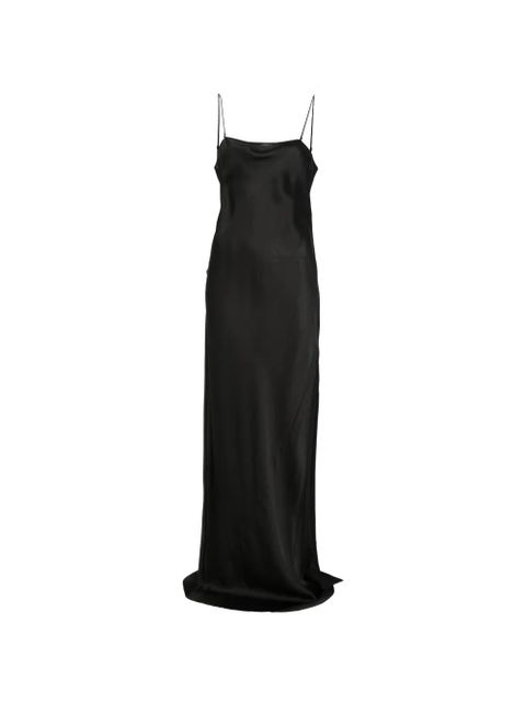 Saint Laurent charmeuse slip dress - Black - zdjęcie produktu nr 1