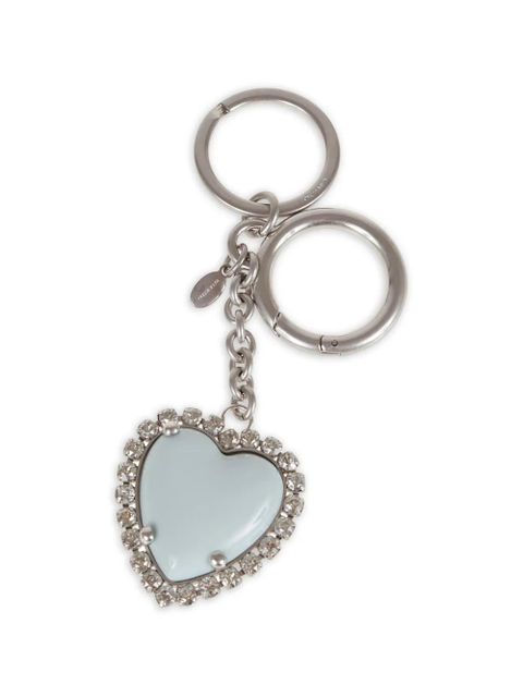 Valentino Garavani Coeur Hyperbole bag charm - Silver - zdjęcie produktu nr 1