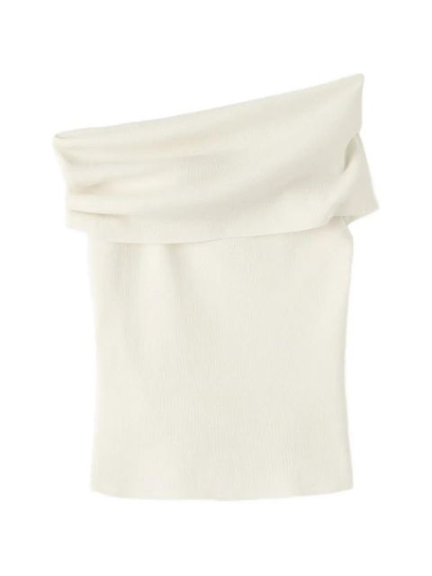 Almada Label Poppy draped top - White - zdjęcie produktu nr 1